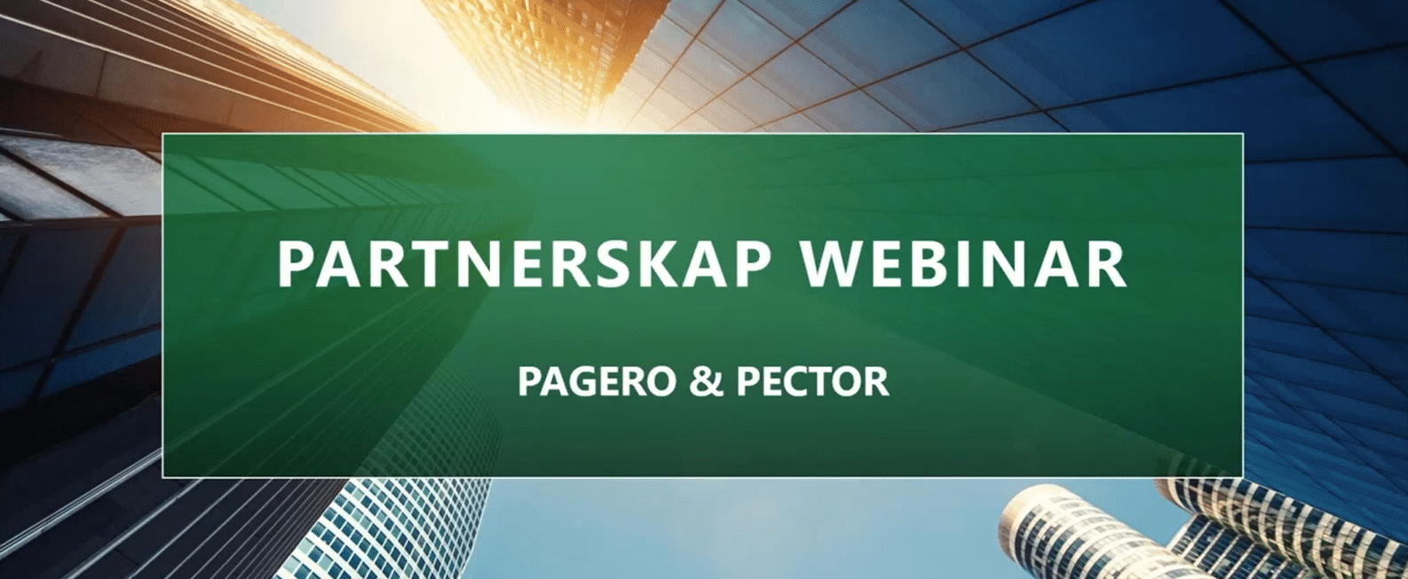 webinar pagero